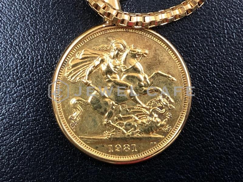 エリザベス2世 ソブリン金貨 K22